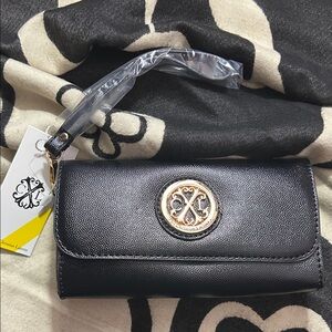 Christian Lacroix Black Wristlet or Clutch  NWT $78. Retail